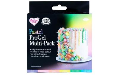 ProGel Lebensmittelfarben Set Pastell