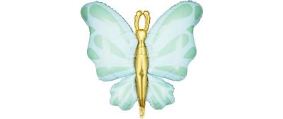 Partydeco Folienballon Schmetterling