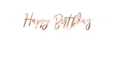 Partydeco Girlande Happy Birthday