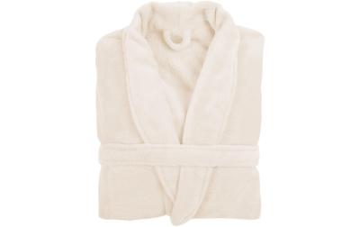 Tiseco Bademantel COSY unisex elfenbein S/M