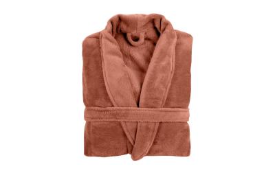 Tiseco Bademantel COSY unisex braun S/M