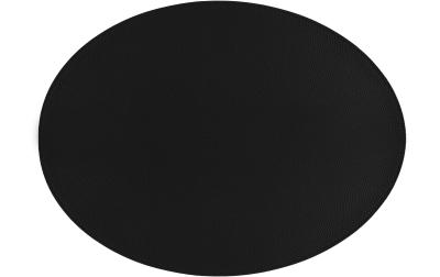 Tiseco Tischset oval Trudo schwarz