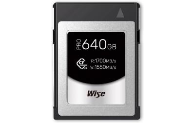 Wise CFexpress Type B PRO 640GB