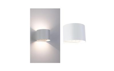 LED Akkuwandleuchte Nyora IP44 3000K 135x1