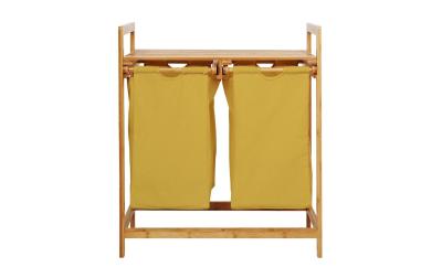 Lumaland Wäschekorb Bambus Gelb