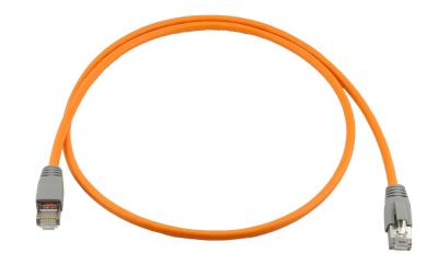 Wirewin Patchkabel: S/FTP, 1m, orange