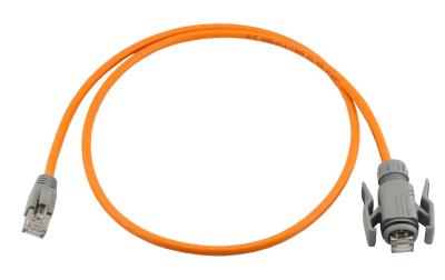 Wirewin Patchkabel: S/FTP, 15m, orange