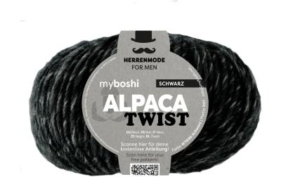 myboshi Alpaca Twist Schwarz