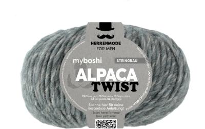 myboshi Alpaca Twist Steingrau