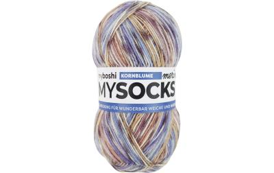myboshi mysocks Merino Kornblume