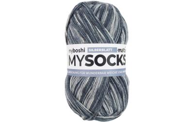 myboshi mysocks Merino Silberblatt