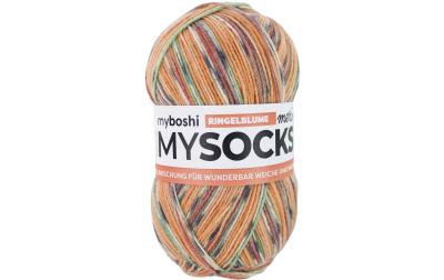 myboshi mysocks Merino Ringelblume