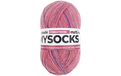 myboshi mysocks Merino Pfingstrose