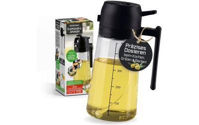 OURMETmaxx Ölsprühflasche 470ml schwarz