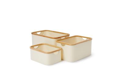 Lumaland Bambus Aufbewahrungsbox Set 3 Stk.