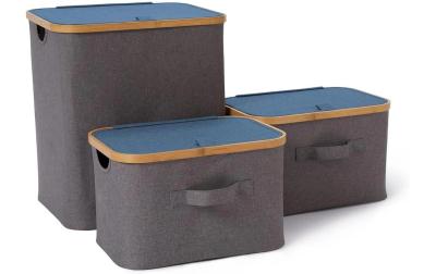 Lumaland Bambus Aufbewahrungsbox Set 3 Stk.