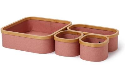 Lumaland Bambus Aufbewahrungsbox Set 4 Stk.