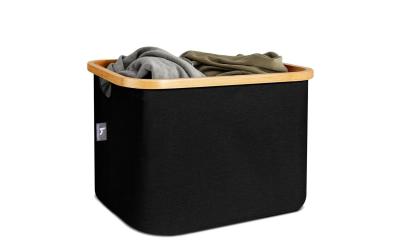Hennez Aufbewahrungskorb Adrian 40l schwarz
