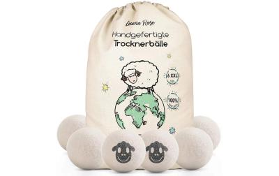 LuanaRose Trocknerbälle Wolle 6er-Set