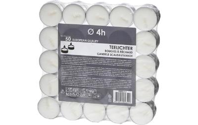 balthasar Teelichte Alu, 50 Stück