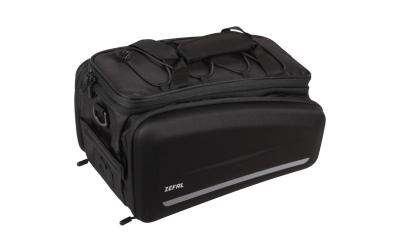 Gepäckträgertasche, mit Klettverschluss