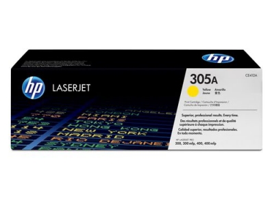 HP Toner 305A - Yellow (CE412A)