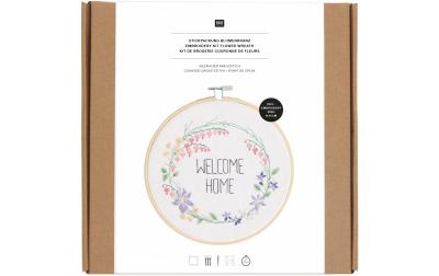 Rico Stickpackung Blumenkranz