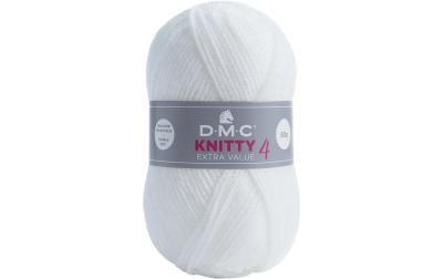 DMC Wolle Knitty 4 Mini, weiss