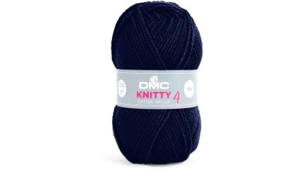 DMC Wolle Knitty 4 Mini, dunkelblau