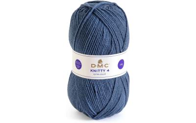 DMC Wolle Knitty 4 Mini, kobaltblau