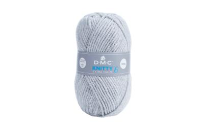 DMC Wolle Knitty 6 hellgrau