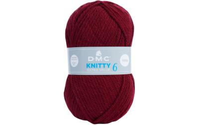 DMC Wolle Knitty 6 bordeaux