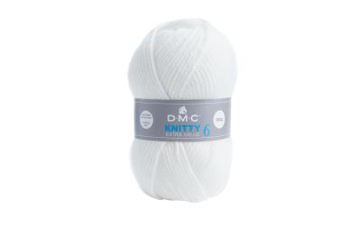DMC Wolle Knitty 6 reinweiss