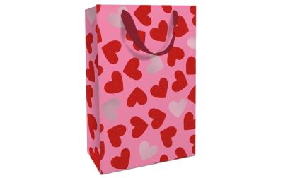 B+C Geschenktasche Herzen