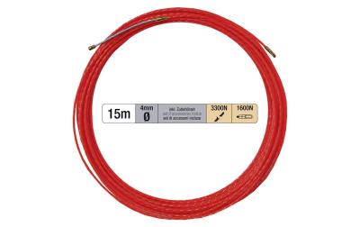 Einzugsband 4mm, 15m, PET