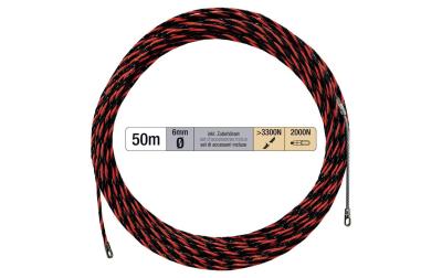 Einzugsband 6mm, 50m,PET