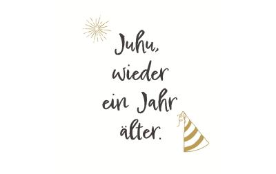 Paper+Design Servietten Juhu