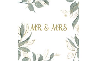 Paper+Design Servietten Wedding