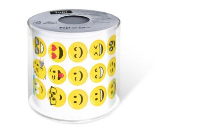 Paper+Design Toiletten-Papier Smileys