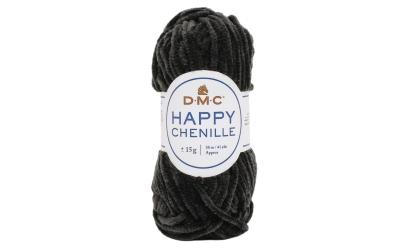 DMC Wolle Happy Chenille, schwarz