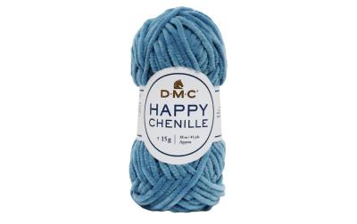 DMC Wolle Happy Chenille, azurblau