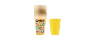 PRO nappe Einweg-Becher Gelb, 15 Stück