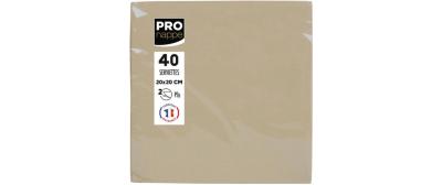 PRO nappe Servietten 38x38 cm, 40 Stück