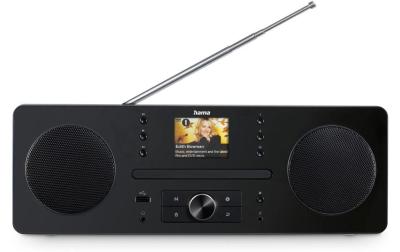 Hama Digitalradio DIR1570CBT, Stereo, Schw.