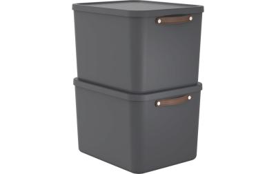 Rotho Set Aufbewahrungsbox MALOJA