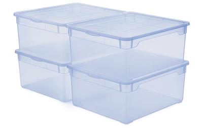 Rotho Set Clearbox 18 l 4 tlg. CLEAR