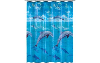 Kleine Wolke Duschvorhang Dolphin