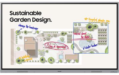 Samsung WE86FX Touch Professional Display