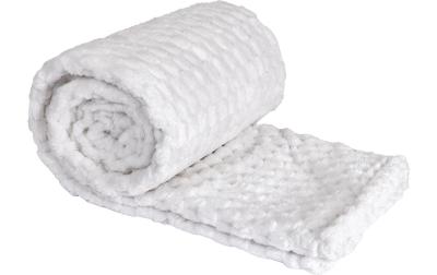 Hubatka Plaid Uni, weiss