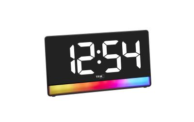 TFA Digitalwecker mit Stimmungslicht